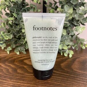 NEW Philosophy Footnotes Energizing Foot Scrub